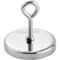Global Industrial Ceramic Hang-It Magnet w/ Attached Eyebolt, 35 Lbs. Pull, 6PK 320761